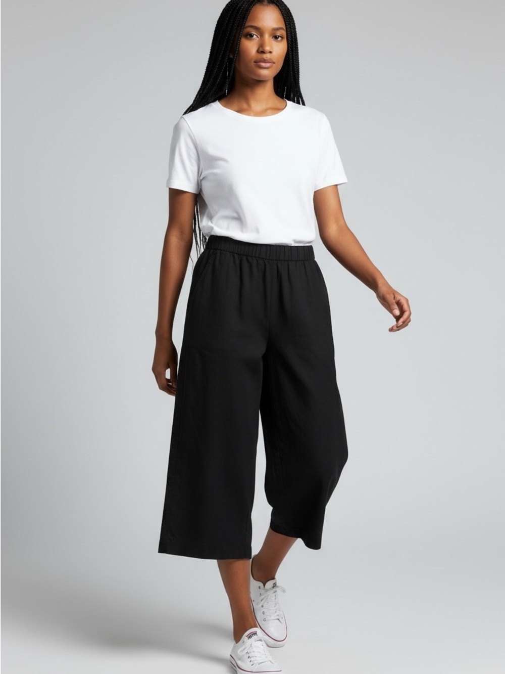 Eileen Fisher Lightweight Capris Size M-L